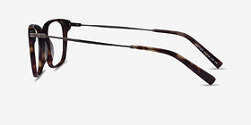 Motion Écailles Acetate-metal Montures de lunettes de vue d'EyeBuyDirect, Vue de Côté