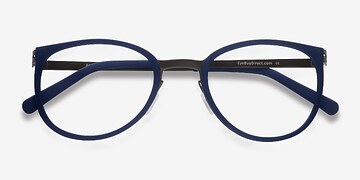 Bleu marine  Alpha -  Métal Lunettes de vue