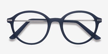 Matte Navy Juno -  Plastique Lunettes de vue