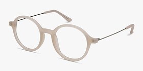 Potter Matte Clear Plastique Montures de lunettes de vue d'EyeBuyDirect, Vue d'Angle