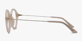 Potter Matte Clear Plastique Montures de lunettes de vue d'EyeBuyDirect, Vue de Côté