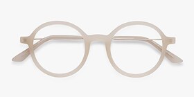 Potter Matte Clear Plastique Montures de lunettes de vue d'EyeBuyDirect, Vue Rapprochée