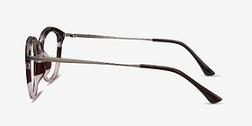 Lightworks Pink Floral Plastic-metal Montures de lunettes de vue d'EyeBuyDirect, Vue de Côté