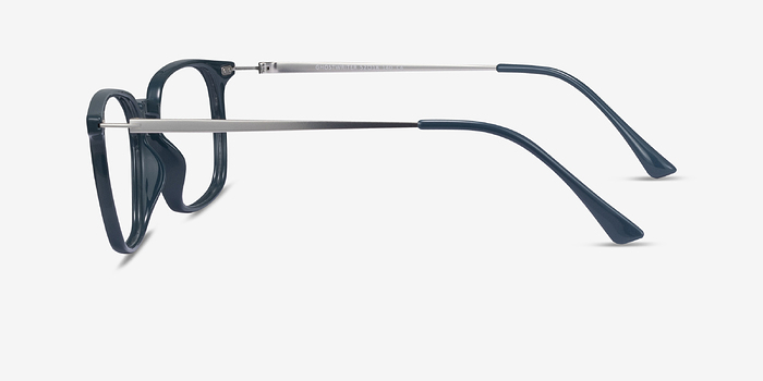 Ghostwriter Teal Plastic-metal Montures de lunettes de vue d'EyeBuyDirect