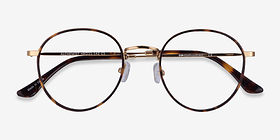 Alchemist Écailles Acetate-metal Montures de lunettes de vue d'EyeBuyDirect, Vue Rapprochée