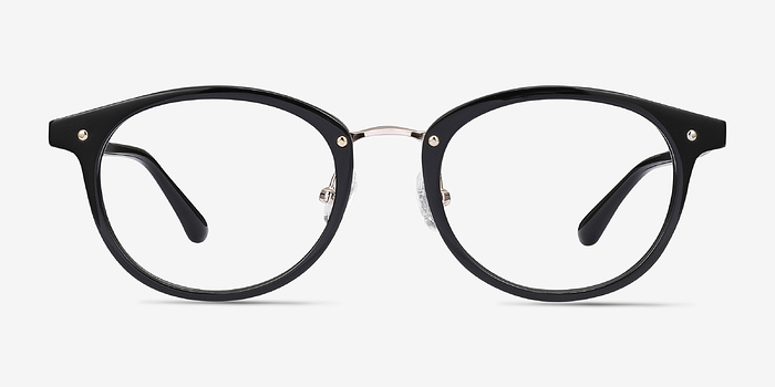 Fetching Black Golden Métal Montures de lunettes de vue d'EyeBuyDirect