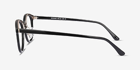 Fetching Black Golden Métal Montures de lunettes de vue d'EyeBuyDirect, Vue de Côté