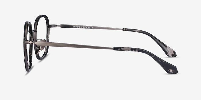 Beyond Gray Floral Métal Montures de lunettes de vue d'EyeBuyDirect