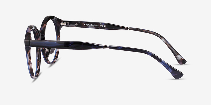 Rochelle Blue Tortoise Métal Montures de lunettes de vue d'EyeBuyDirect