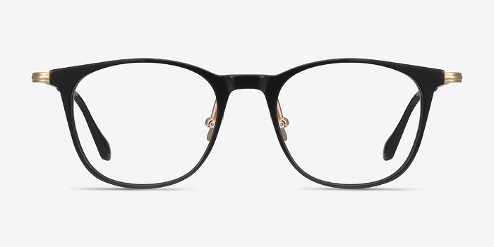 Walker Noir Métal Montures de lunettes de vue d'EyeBuyDirect