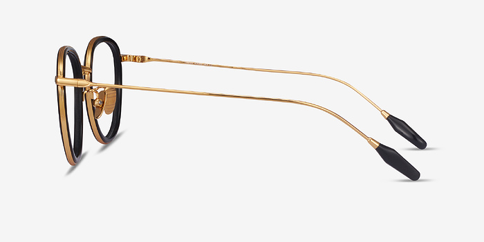 Thrive Noir Métal Montures de lunettes de vue d'EyeBuyDirect