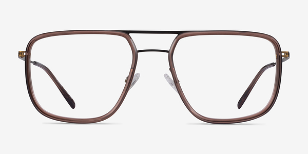 Cassian Brown Bronze Métal Montures de lunettes de vue