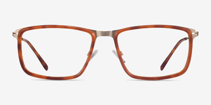 Kairo Tortoise Gold Métal Montures de lunettes de vue d'EyeBuyDirect