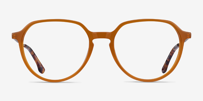 World Orange Métal Montures de lunettes de vue d'EyeBuyDirect