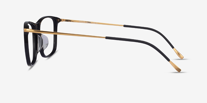 Estuary Black Gold Métal Montures de lunettes de vue d'EyeBuyDirect