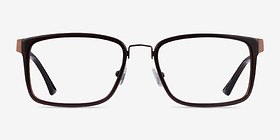 Shibui Café Métal Montures de lunettes de vue d'EyeBuyDirect, Vue de Face