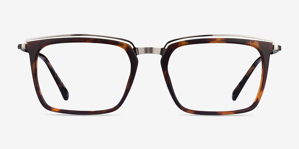 Barnsbury Tortoise Gunmetal Plastique Montures de lunettes de vue