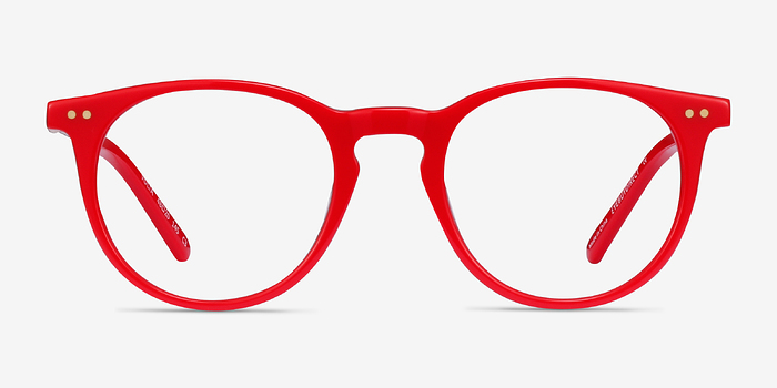 Volta Rouge Métal Montures de lunettes de vue d'EyeBuyDirect