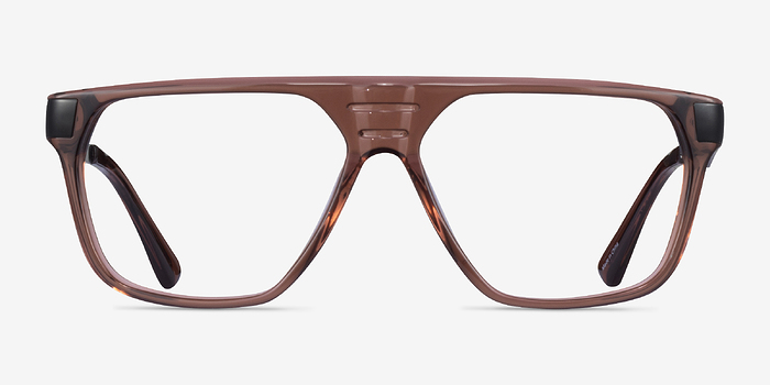 Hub Brown Black Métal Montures de lunettes de vue d'EyeBuyDirect