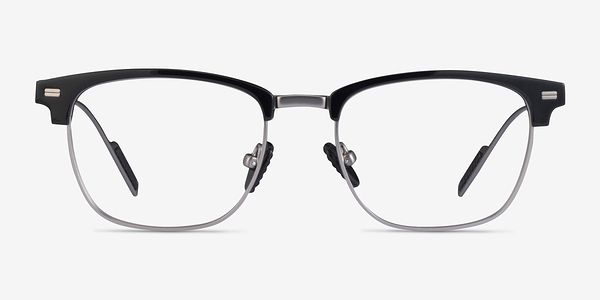 Charge Black Gunmetal Acetate-metal Montures de lunettes de vue