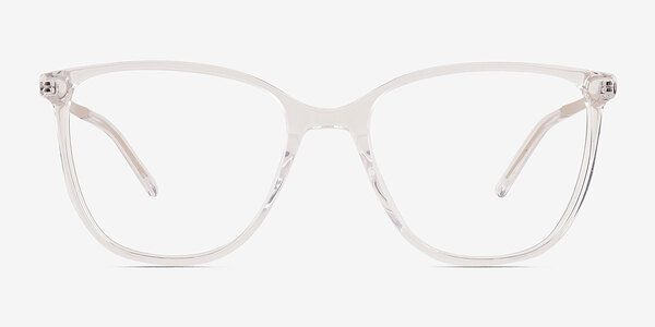 Study Transparent Métal Montures de lunettes de vue