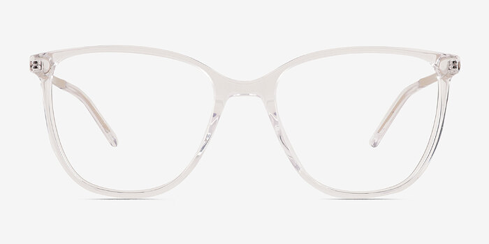 Study Transparent Métal Montures de lunettes de vue d'EyeBuyDirect
