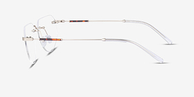 Artifact Doré Métal Montures de lunettes de vue d'EyeBuyDirect, Vue de Côté