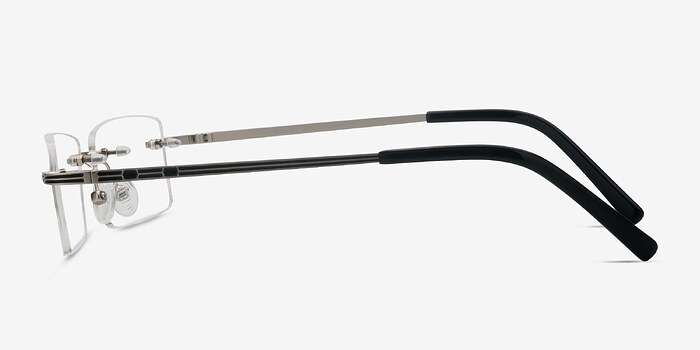 Evasive Argenté Métal Montures de lunettes de vue d'EyeBuyDirect