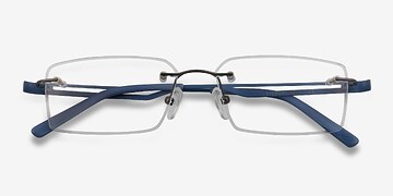 Gunmetal Quantum -  Légèreté Métal Lunettes de vue