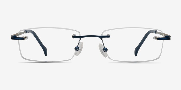 Howard Bleu marine  Métal Montures de lunettes de vue d'EyeBuyDirect