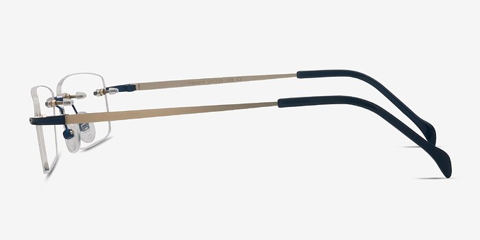 Howard Bleu marine  Métal Montures de lunettes de vue d'EyeBuyDirect