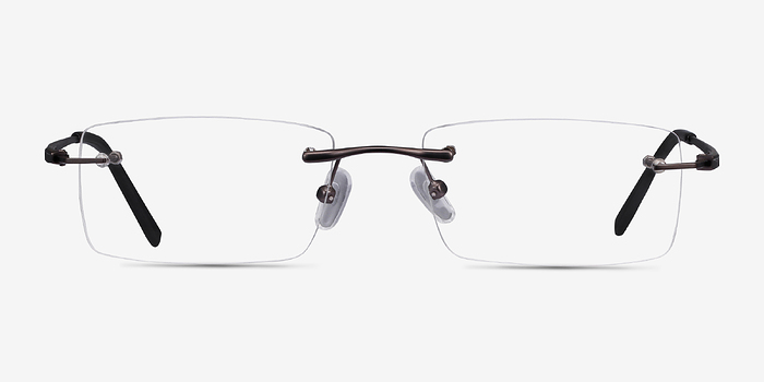 Percy Gunmetal Métal Montures de lunettes de vue d'EyeBuyDirect