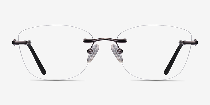 Vince Gunmetal Métal Montures de lunettes de vue d'EyeBuyDirect