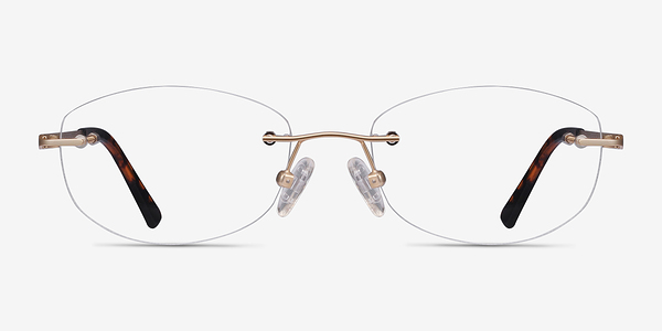 Athena Doré Métal Montures de lunettes de vue