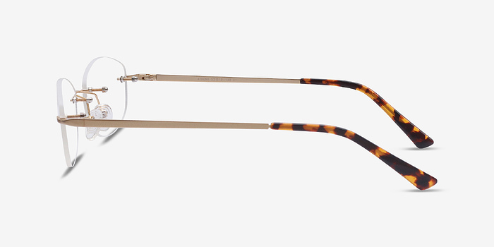 Athena Doré Métal Montures de lunettes de vue d'EyeBuyDirect