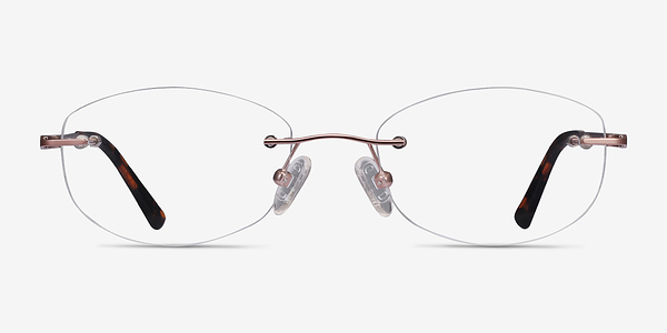 Athena Or rose Métal Montures de lunettes de vue