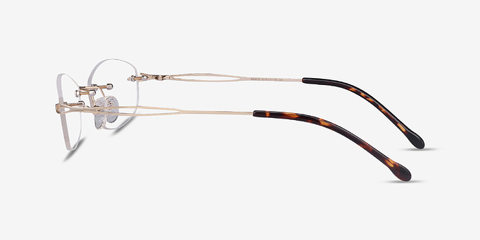 Create Doré Métal Montures de lunettes de vue d'EyeBuyDirect