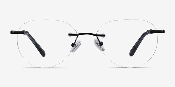 Feel Noir Métal Montures de lunettes de vue d'EyeBuyDirect
