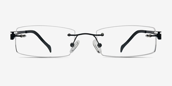Lance Noir Titanium Montures de lunettes de vue
