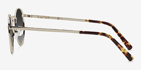 Rex Doré Métal Soleil de Lunette de vue d'EyeBuyDirect, Vue de Côté