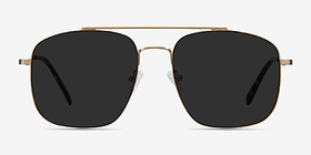 Roadtrip Copper Métal Soleil de Lunette de vue d'EyeBuyDirect, Vue de Face