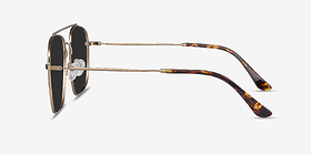 Roadtrip Copper Métal Soleil de Lunette de vue d'EyeBuyDirect, Vue de Côté