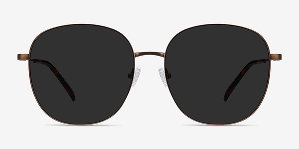 Ellis Bronze Métal Soleil de Lunette de vue