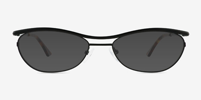 Barry Noir Métal Soleil de Lunette de vue d'EyeBuyDirect