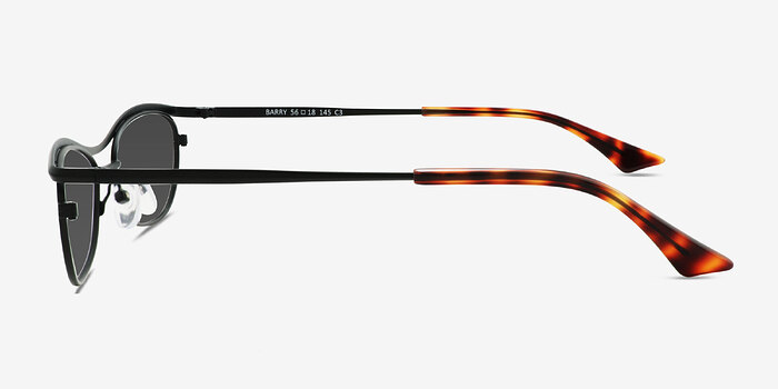 Barry Noir Métal Soleil de Lunette de vue d'EyeBuyDirect