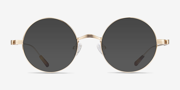 Davies Doré Métal Soleil de Lunette de vue