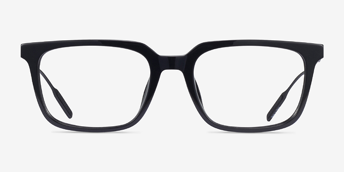 Woods Noir Métal Montures de lunettes de vue d'EyeBuyDirect