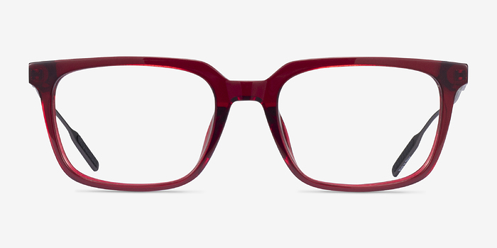 Woods Rouge Métal Montures de lunettes de vue d'EyeBuyDirect