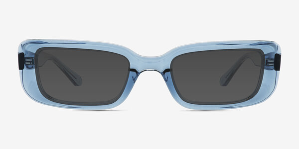 Norrie Bleu Plastique Soleil de Lunette de vue