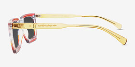 Own It Striped Rainbow Plastique Soleil de Lunette de vue d'EyeBuyDirect, Vue de Côté